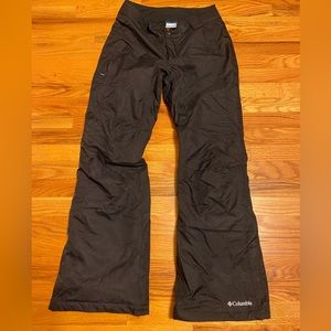 Columbia NWOT Snow pants Women’s Size S (R) Omnitech Black